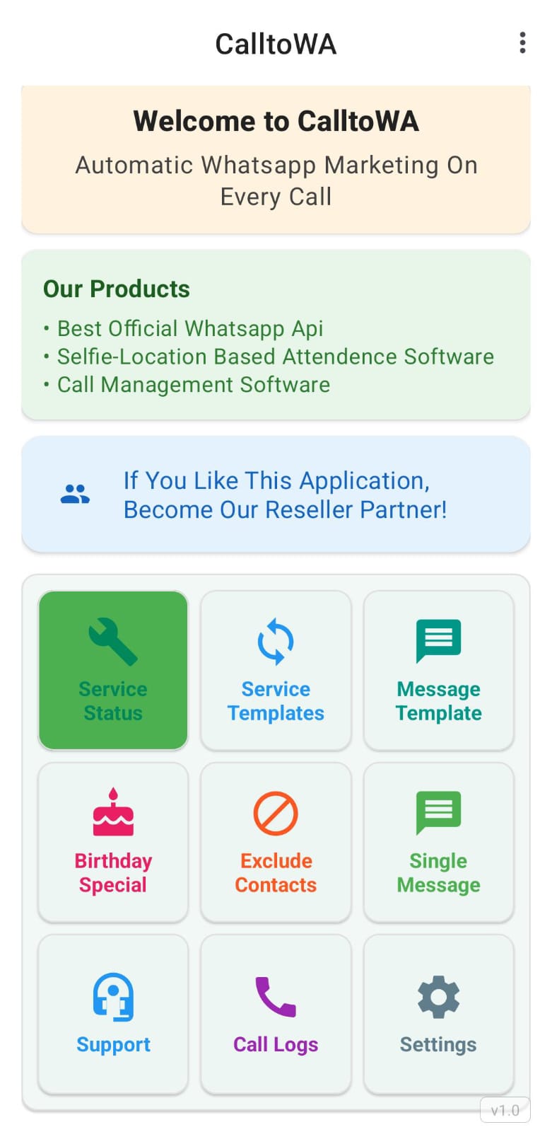 Install WAY2CRM